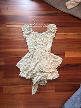 Altar’d State Sage Green Romper